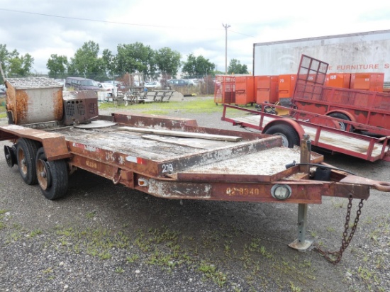 *1988 Stigers Trailer Tag Trailer, SN:1S9FT5163IKO62135, w/ Mixer