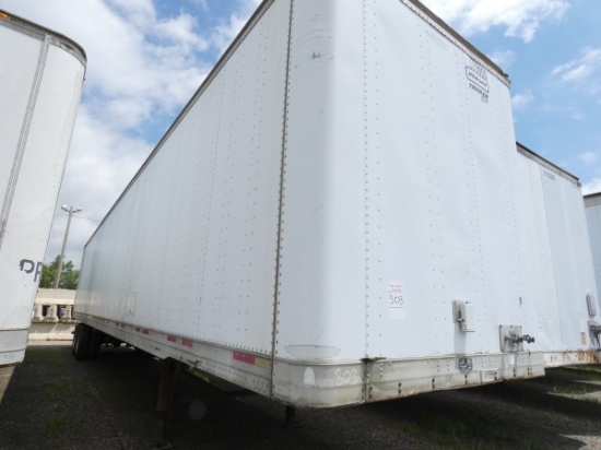 2000 Trailmobile 53' Van Trailer, SN:1PT01JAHXY6007439