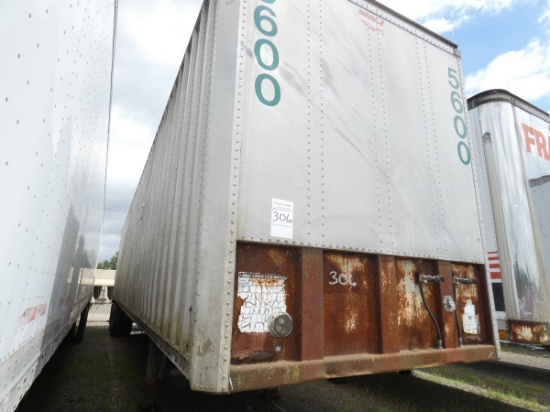 1975 Wabash Van Trailer, *NO TITLE*, SN:1JJV452K3NL169500