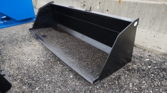 *90'' Bulk Snow/Mulch Skidloader Bucket, Made in USA
