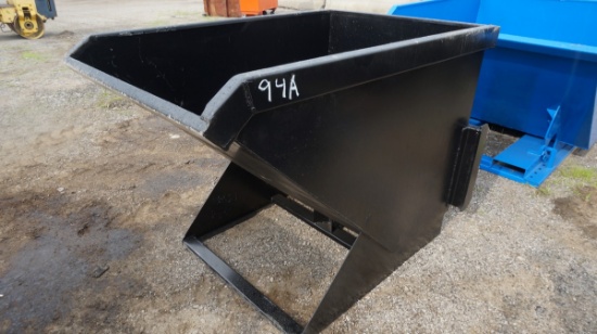 *1.5yd Dump Container, Skidloader QT, Made in USA