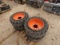 (4) Skidloader Sold Tires