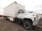 1992 GMC 7500 S/A Lube Fuel Van Truck, SN:1GDM7H1J3NJ523111, Cat Diesel, 6