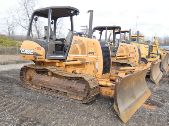 2008 Case 650K-3 Dozer, SN:CAL012426, ROPS, 6 Way Blade, 16'' Pads, 3082 ho
