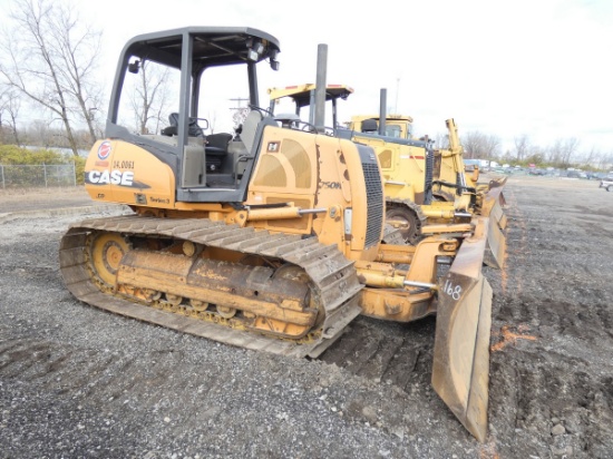 2007 Case 750K-3 Dozer, SN:CAL03406, ROPS, 6 Way 10' Blade, 28'' Pads, 3346