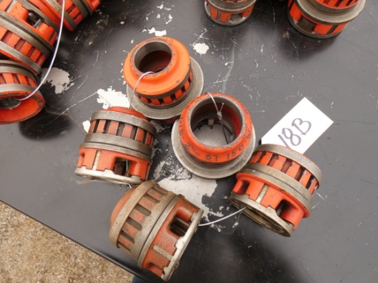 Ridgid Pipe Dies, Ast'd sizes to 2''