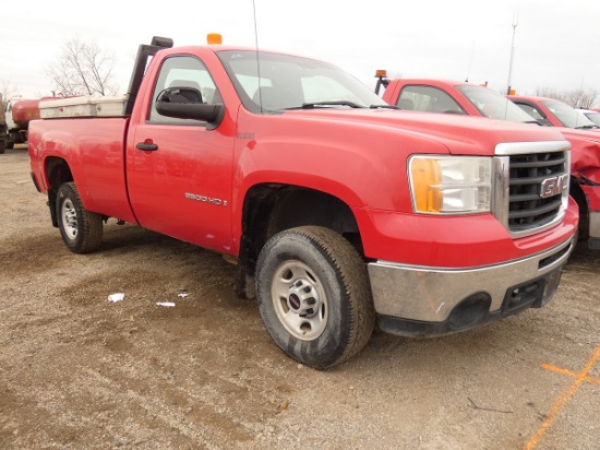 2007 GMC 2500 Pickup, SN:1GTHC24K87E532773, Gas, Auto, Standard Cab, Long B