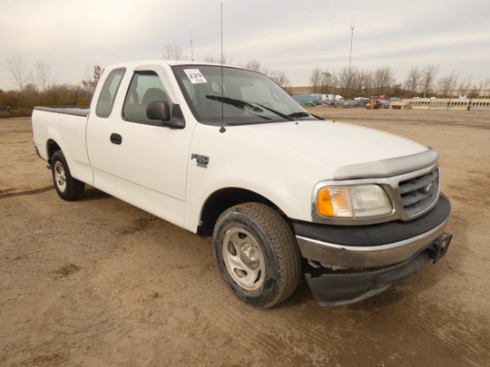 2002 Ford F150 Pickup, SN:1FTRX17W52NA57478, 157516 mi.