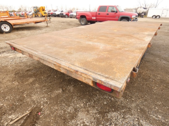 2003 Cox 8x16 Flatbed Trailer, SN:1r91316213a230117