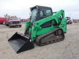 2012 Bobcat T650 Compact Track Loader, SN:A3P013936, Wide 18'' Tracks, Cab/
