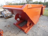 NEW 2yd Dump Hopper, Forklift Pockets, Made in Indiana