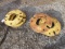(4) Rear Wheel weights for JD 4020 Tractor
