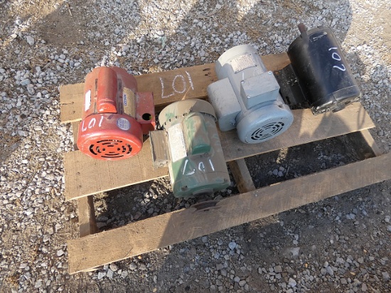 (4) Small Motors