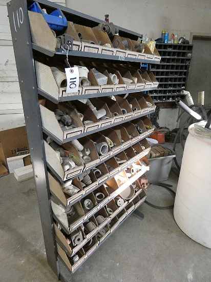 Bins of Hose & Sprayer Fittings