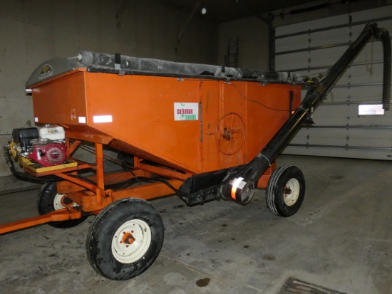 Seed Wagon, Honda Gas Power Hydraulic Auger