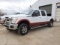 2012 Ford F250SD 4x4 Crew Cab Pickup, SN:1FT7W2B65CEA32055, V8 Gas, Lariat