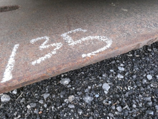 3/4'' 6x16 Street Plate