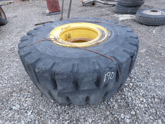 Loader Tire & Rim