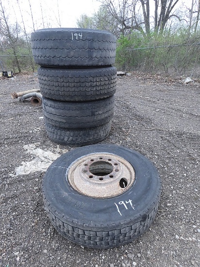 (5) Truck Tires
