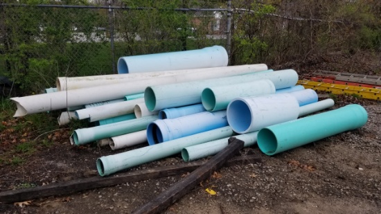 Lot of PVC Pipe & Fittings