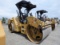 2011 Caterpillar CB54XW Tandem Vib. Roller, SN:JLM00468, 78'' Drums, 4748 h