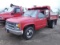 2000 Chevy 3500 S/A Dump Truck, SN:1GBJC34RXYF469602, V8 Gas, 5 Speed, 10'