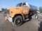 1987 GMC 7500 Water Truck, SN:1GTM9CIW8HV511871, Cummins.