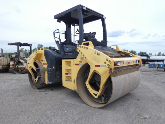 2007 Bomag BW190AD-4 Tandem Vibratory Roller, SN:101920261040, 78'' Drums,