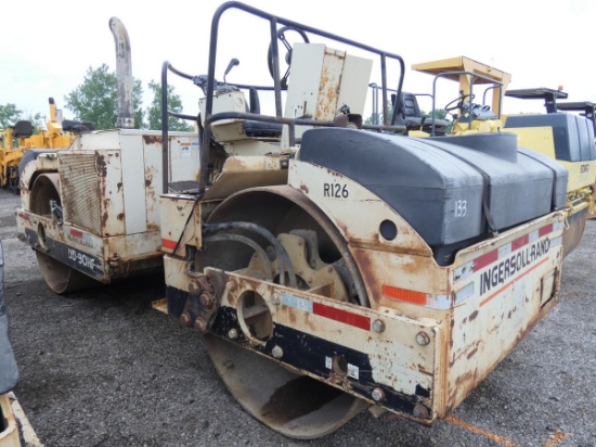 2000 Ingersoll Rand DD90HF Tandem Vib. Roller, SN:160166, 78'' Drums, Diese