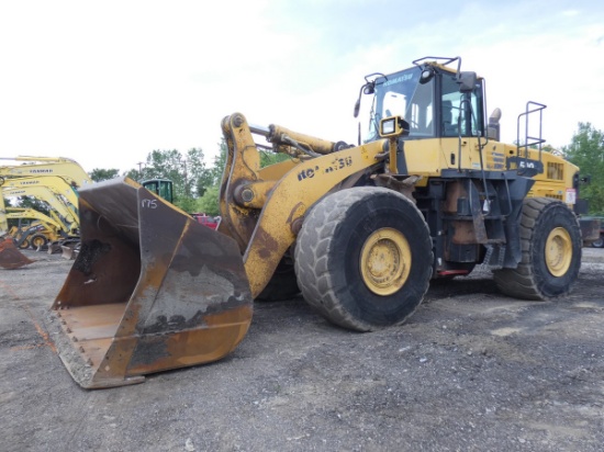 2008 Komatsu WA500-6 Wheel Loader, SN:A92418, EROPS, GP Bucket, 25960 hrs