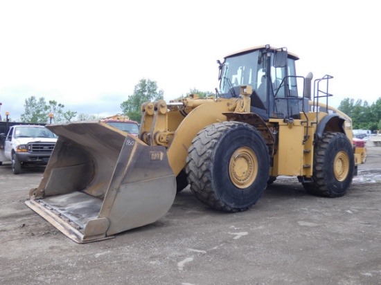 2006 Cat 980H Wheel Loader, SN:HVJMS00918, EROPS w/ Air, GP Bucket, Scale,