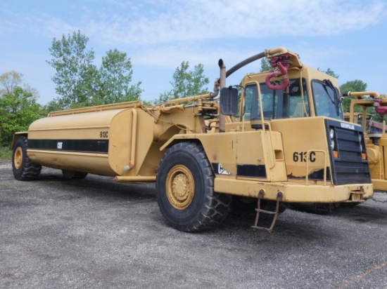 1996 Caterpillar 613C 5000g Water Wagon, SN:8LJ1381, 8,583 hrs.  For servic