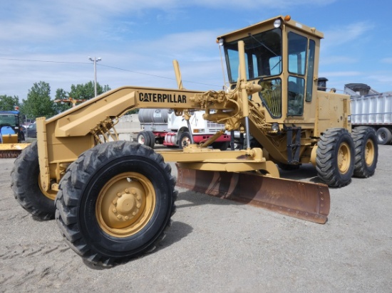 1991 Caterpillar 140G Motor Grader, SN:72V14158, EROPS, 7,259 hrs.  For ser