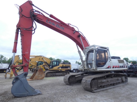2007 Link-Belt 330LX Hydraulic Excavator, SN:K6J7-2120, Aux. Hyd., 34'' Buc