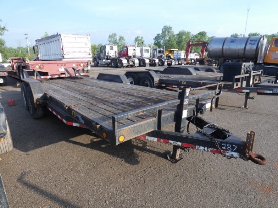 2008 Load Trail Tandem Tag Trailer, SN:4ZECF202681047348, 83''x20' Deck, Ra