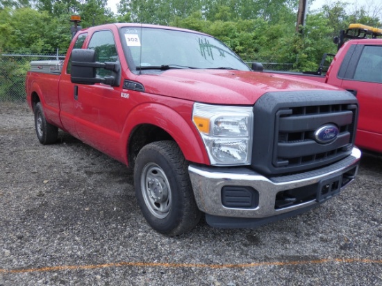 2013 Ford F250 Ext. Cab Pickup, SN:1FT7X2A60DEA87318, Long Bed, 138,468 mi