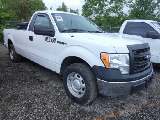 2013 Ford F150 Pickup, SN:1FTNF1CF9DKE52727, Std Cab, Long Bed, 112,583 mi.