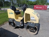 2000 Wacker RD12 Tandem Vibratory Roller, SN:5172451, Honda Gas, 36'' Drums