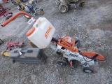 Stihl Cutoff Saw on Cart