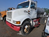 2002 International 8100 S/A Water Truck, SN:1HSHBADN0ZH385905 , IH Diesel,