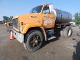 1987 GMC 7500 Water Truck, SN:1GTM9CIW8HV511871, Cummins.