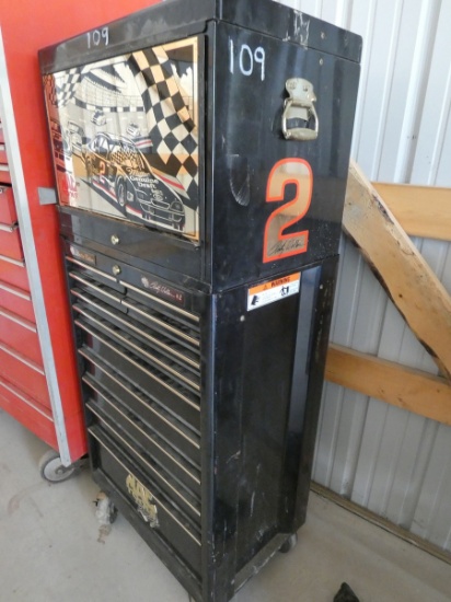 MAC 27'' Rusty Wallace #2 Black Tool Chest & Base, Ltd Edition.