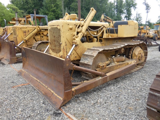 Cat D4D Crawler Dozer, SN 78A2684, DE Start, Hyd. Straight Blade. (Runs, mo