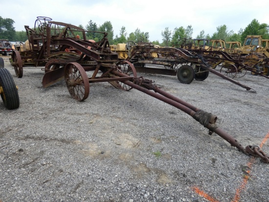 Adams No.10 Leaning Wheel Pull Grader, SN:9418