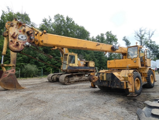 Grove RT60S Rough Terrain Crane, SN 23735, Cummins V8, Single Drum, 20.5x25