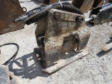 Okada OAC-200 Hyd. Compactor, SN:B1212, fits KX80