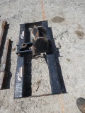 Bobcat Auger Mounting Plate