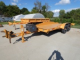 2011 Butler LT-1618 WL T/A Tag Trailer, SN:1BUD18209B1006304, 80'' Wide, 18