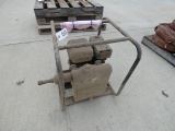 Stone Trash Pump, Gas Eng, SN:413124