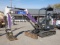 2014 Bobcat E32i Mini Excavator, SN:AUYJ11009, ROPS, Aux. Hyd, X-Change QT